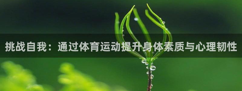 意昂5Kgame登录注册：挑战自我：通过体育运动提升身体素质与心理韧性