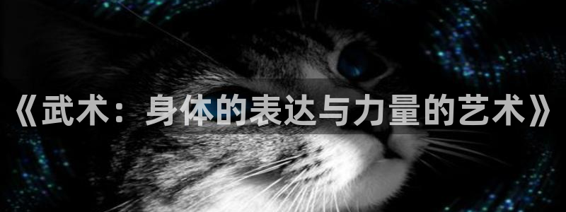意昂5Kgame5：《武术：身体的表达与力量的艺术》