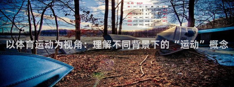 意昂5Kgame3注册：以体育运动为视角：理解不同背景下的“运动”概念